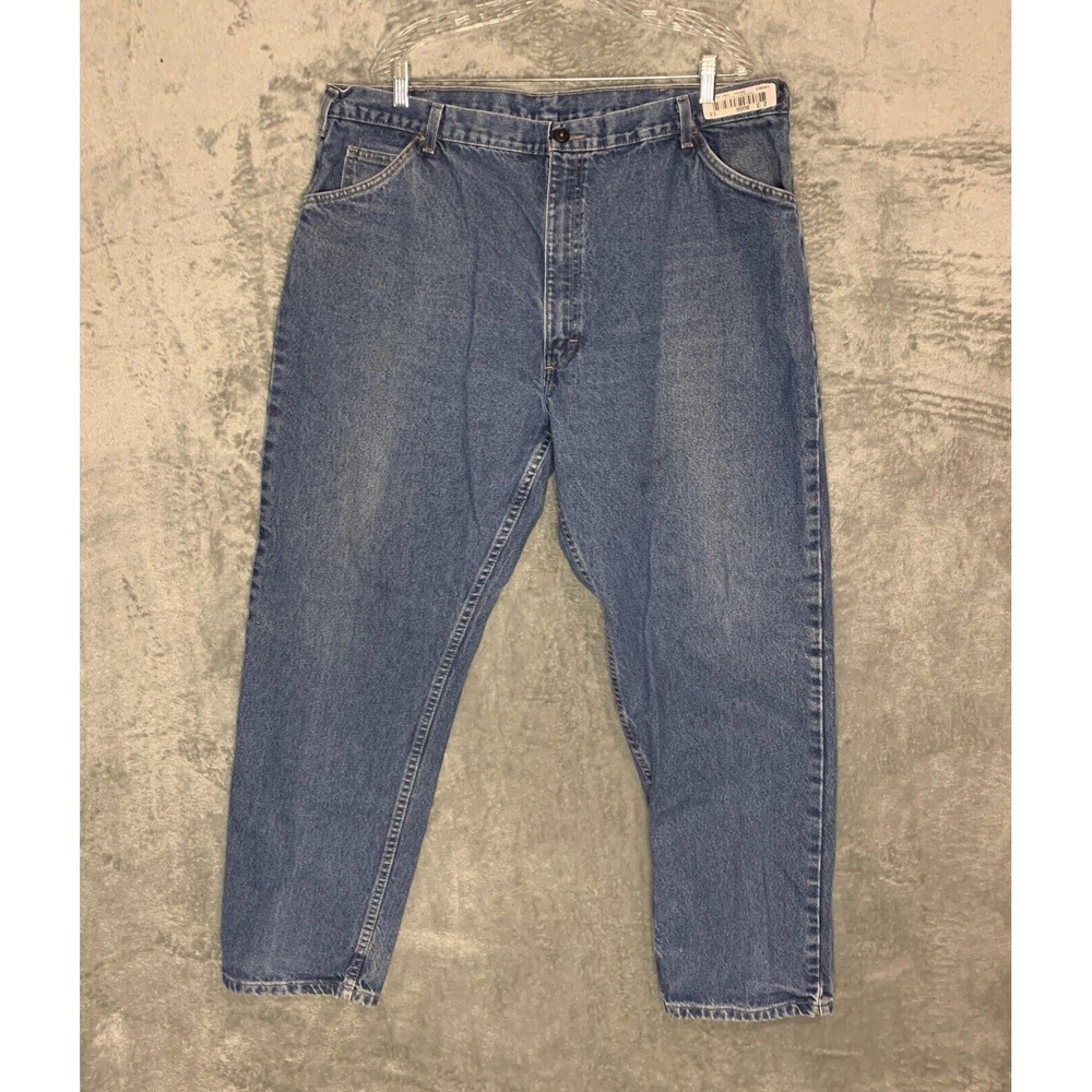 Bulwark FR Men Flame Resistant High Rise Straight Leg Medium Wash‎ Jeans 40x31*